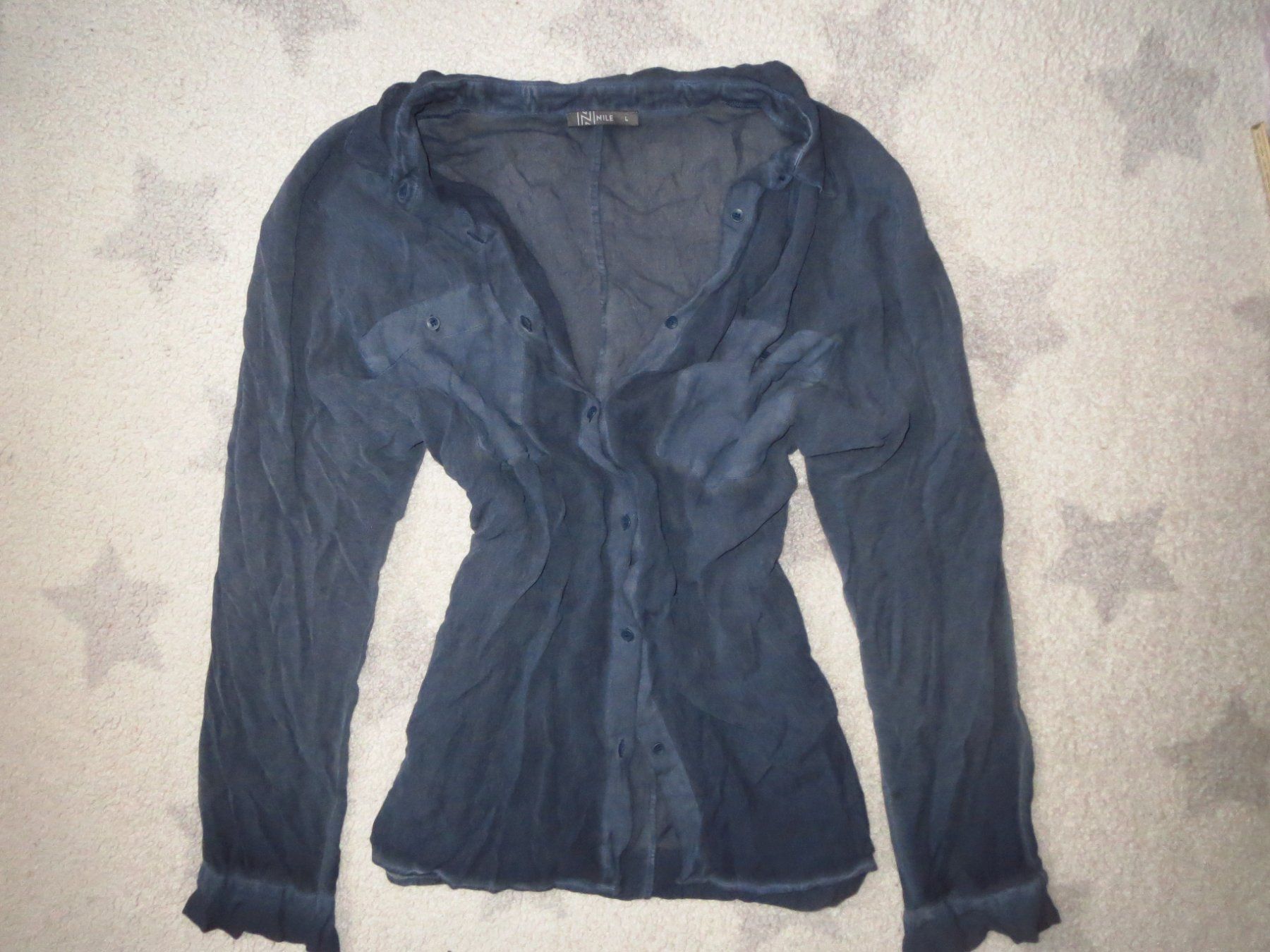 Nile Camicette: NEUE NILE Damen Bluse Gr L / Oversize – Nuovo (secondo la descrizione) da Kiental venduto da Anna8702 1