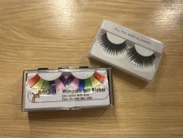 NEU Jofrika Hippi Wimpern und Lashes Set