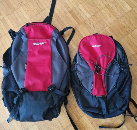 Set von 2 HI-TEC Rucksäcken