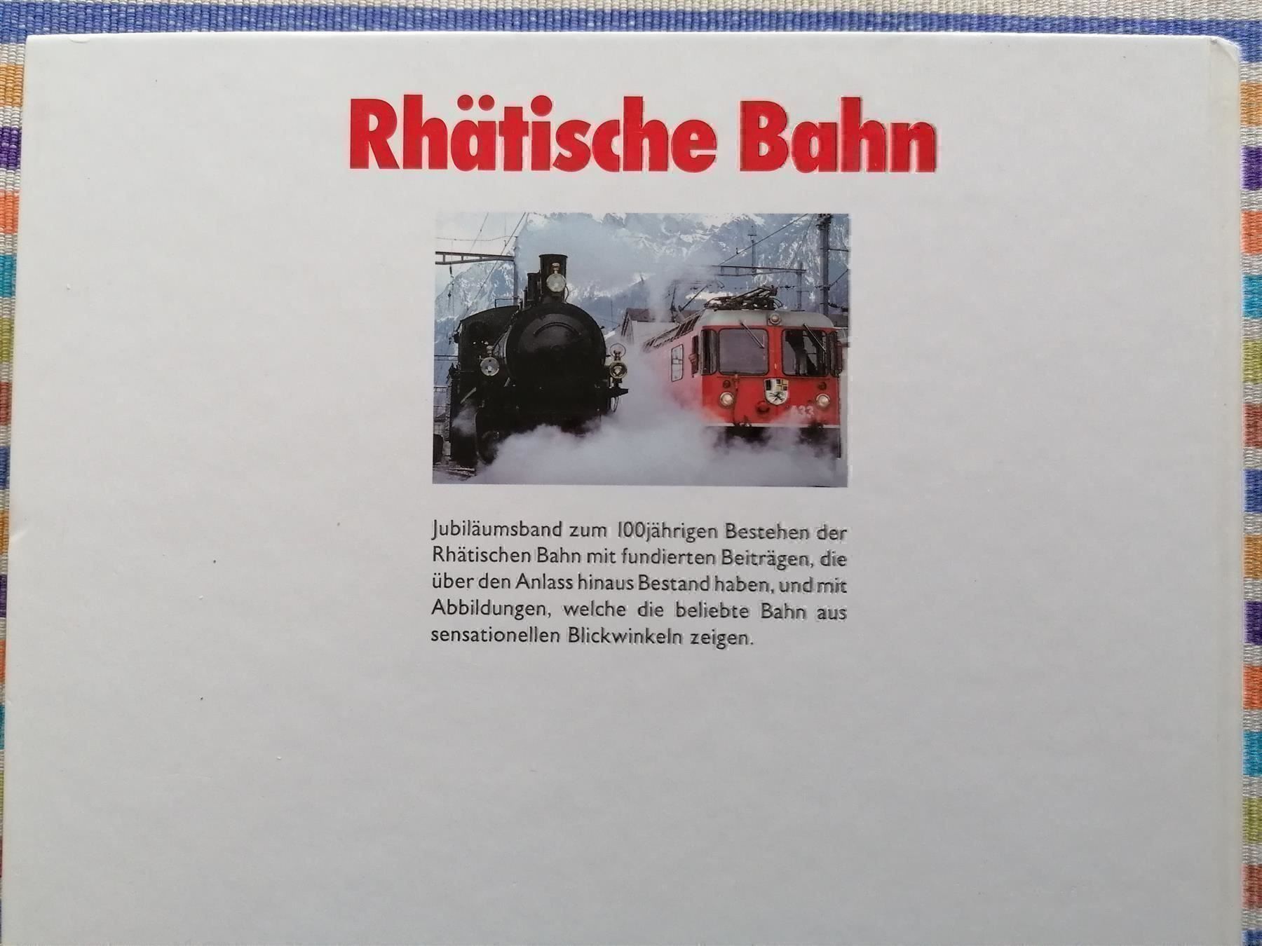 Bücher: Rhätische Bahn💥🌞 Heute - Morgen - Gestern – Gebraucht aus Emmenbrücke von negotiari 2