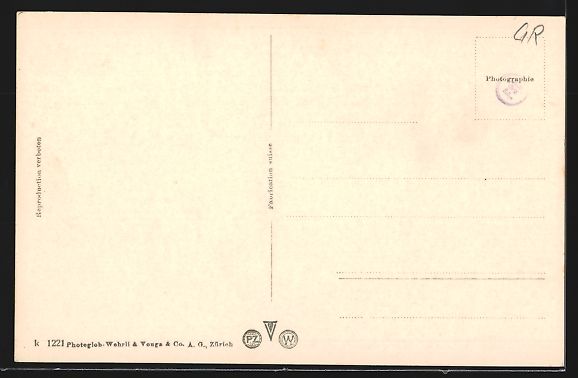 Cartoline postali: Unter-Engadin, Ortsansicht mit Bergpanor – Usato da Berlin venduto da bartko-reher 1