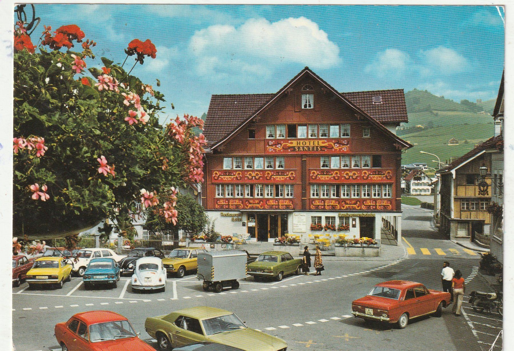 Cartoline postali: Hotel Säntis Appenzell – Usato da Lumbrein venduto da made02