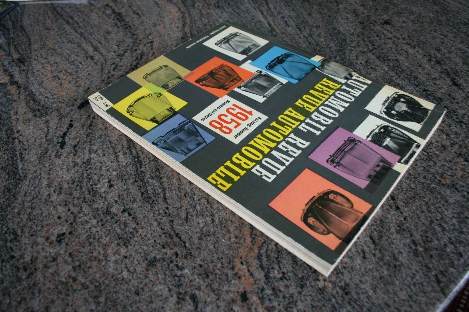Zeitschriften & Magazine: AUTOMOBIL REVUE KATALOG 1958 – Gebraucht aus Wilen b. Wil von Rasti2 4