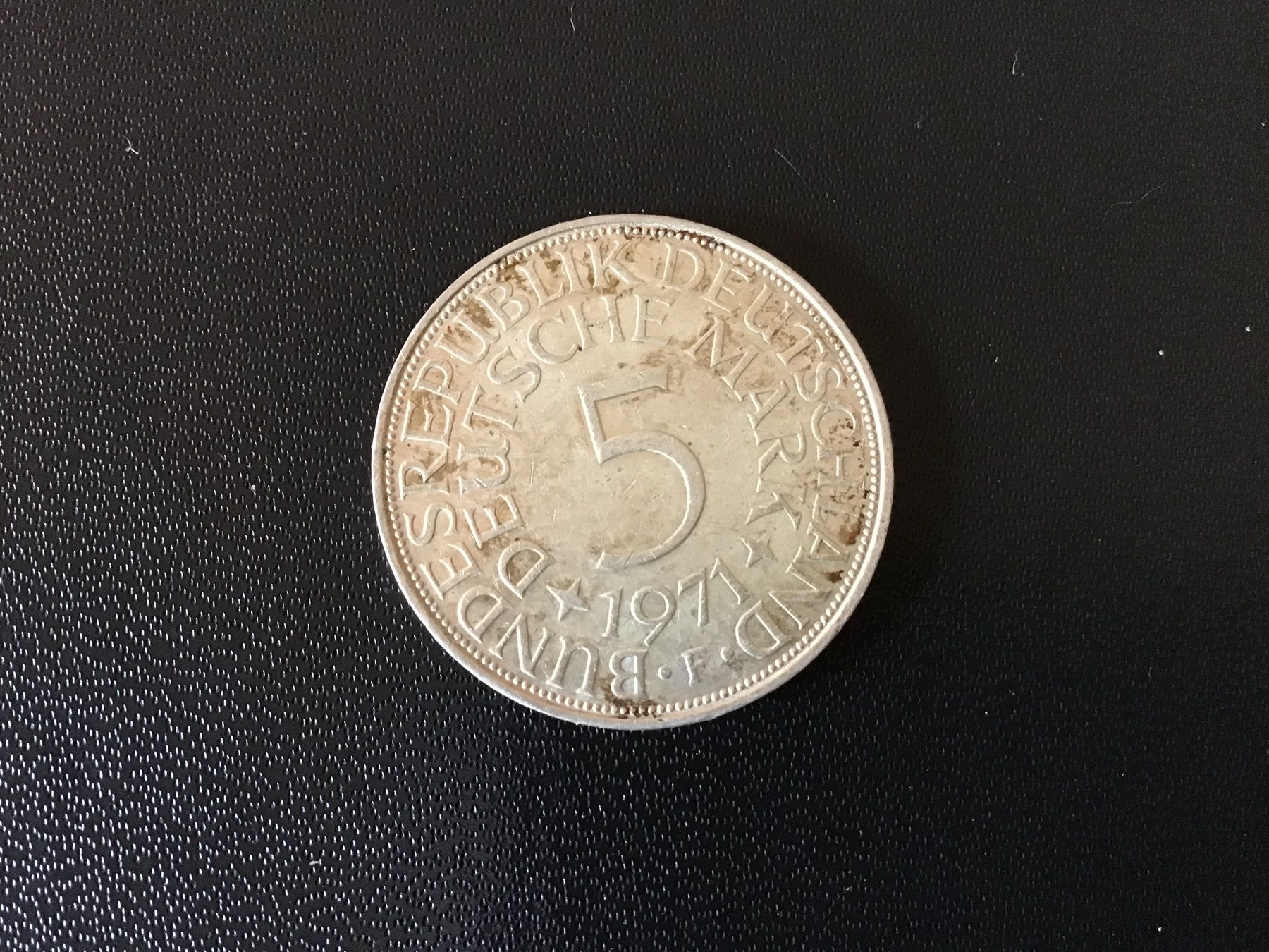 Alle Münzen: 5 DM Silberadler 1971 F – Gebraucht aus Urtenen-Schönbühl von absolut08