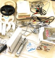 Grosses Nintendo Wii - Komplett-Set mit 12 Spielen & Zubehör
