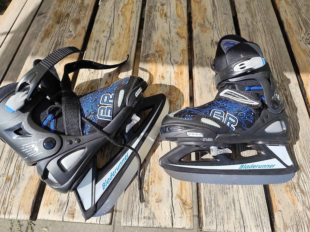 Patins à glace: Schlittschuhe Bladerunner Phaser Gr. 32-35  – D'occasion à Thusis par phil_gr