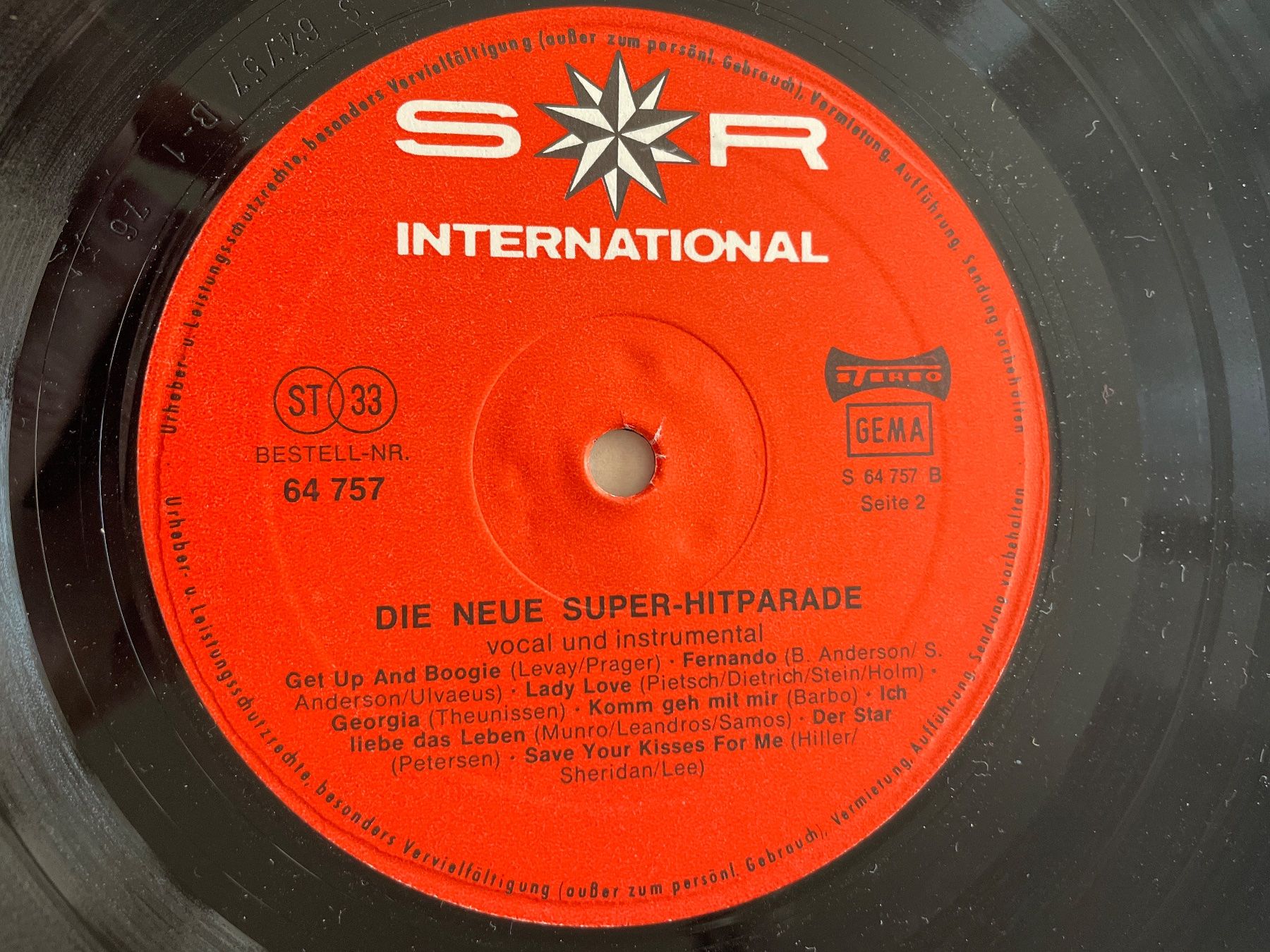 Dischi in vinile: S140 Die neue Super Hitparade – Usato da Frutigen venduto da Philippe_jsp 1