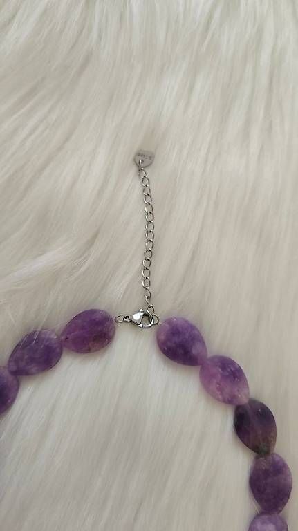 Catenine: Collier améthyste lune – Usato da Cheseaux-Lausanne venduto da Ana_Gandarinho 2