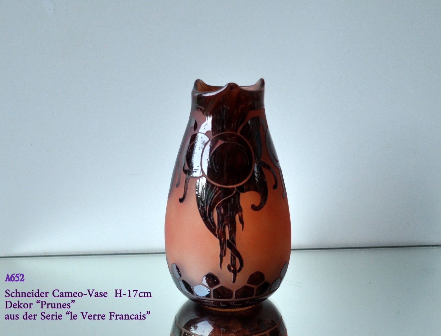 Vasi & Recipienti: VASE - Le Verre Francais – Usato da Brunnen venduto da brocundfloh 1