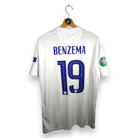 Original 2020-21 France Away Shirt Benzema