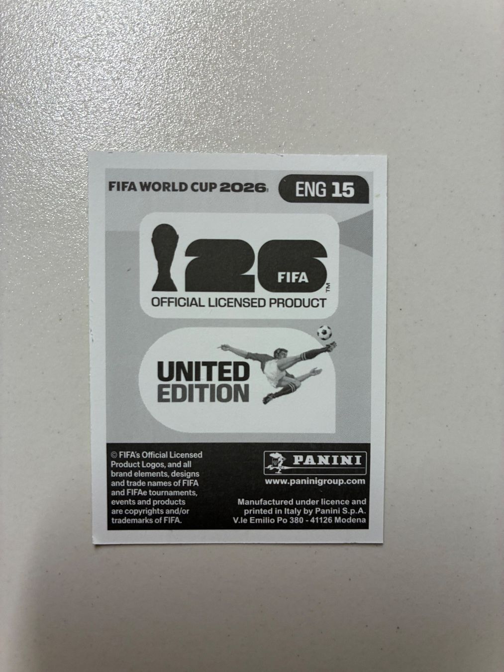 Panini Carte collezionabili: Panini WM 2026 Mexiko Sticker - ENG15 – Nuovo (secondo la descrizione) da Basel venduto da yac_h5js 1