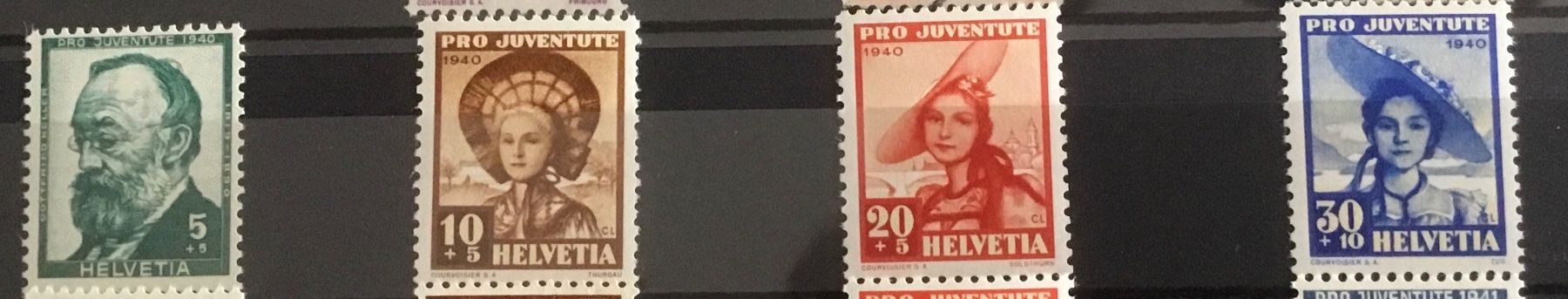 Tutti i francobolli: Pro Juventute 1940 – Usato da Kerzers venduto da Georges3210