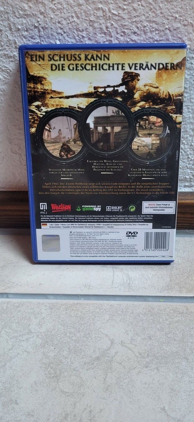 Sony Giochi: PS2 Spiel – Sniper Elite – Usato da Münsingen venduto da Heroism2010 1