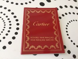 CARTIER ORIGINAL OPERATING INSTRUCTIONS - TANK FRANCAISE