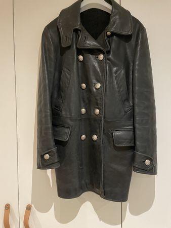 Dolce&Gabbana Lederjacke Winter-Look, Grösse 40 top!