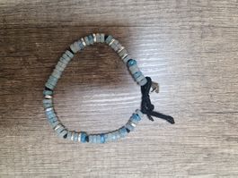 Elegantes Armband mit Aquamarin Steinen