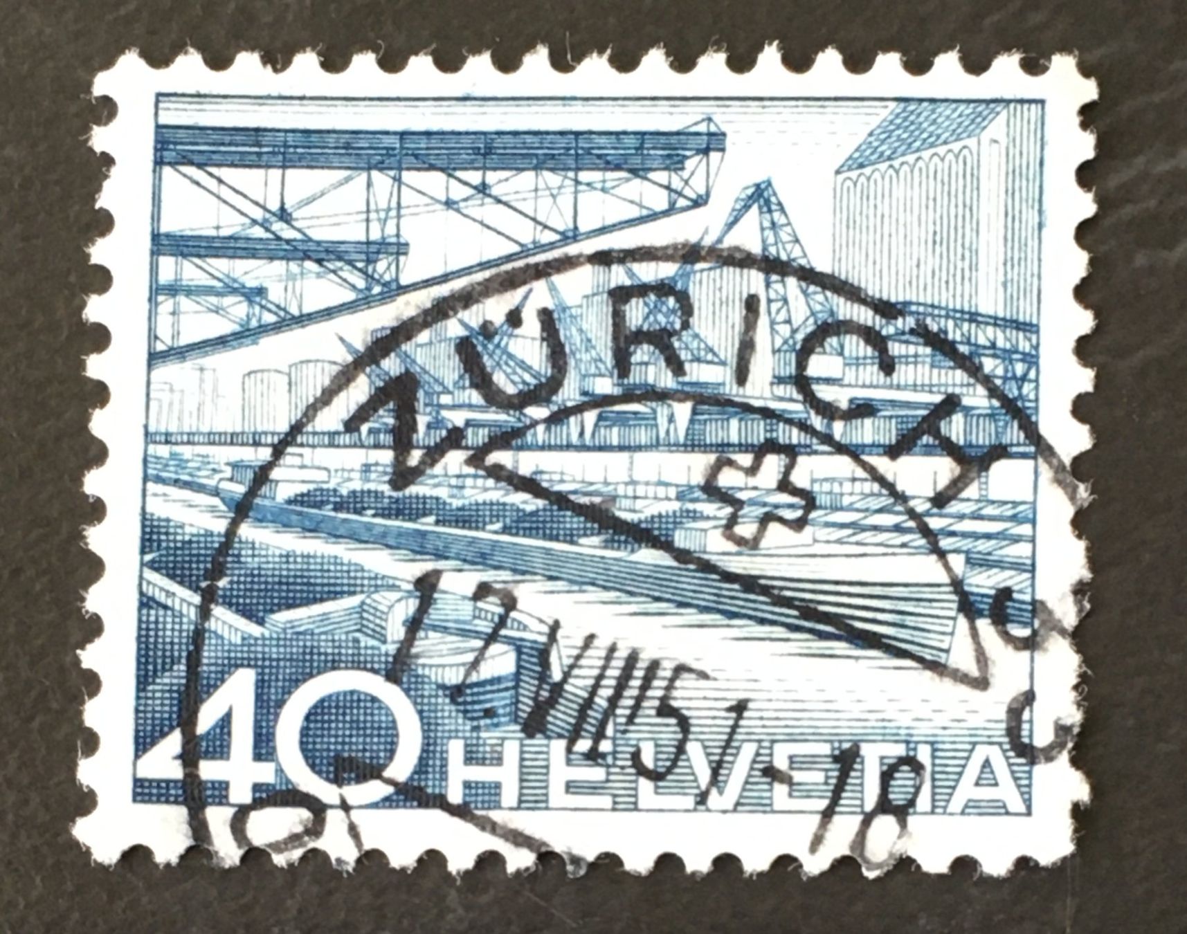 Tutti i francobolli: Nr.305 GESTEMPELT 1949 Zürich    – Usato da Aarau venduto da Billa007