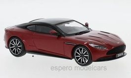 Aston Martin DB11 seit 2017 dunkelrot / schwarz 1:43 von IXO
