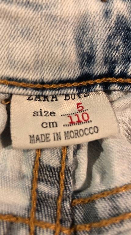 Zara Pantaloni: ZARA Jeans 110 size 5 – Usato da Regensdorf venduto da Piritatti 1