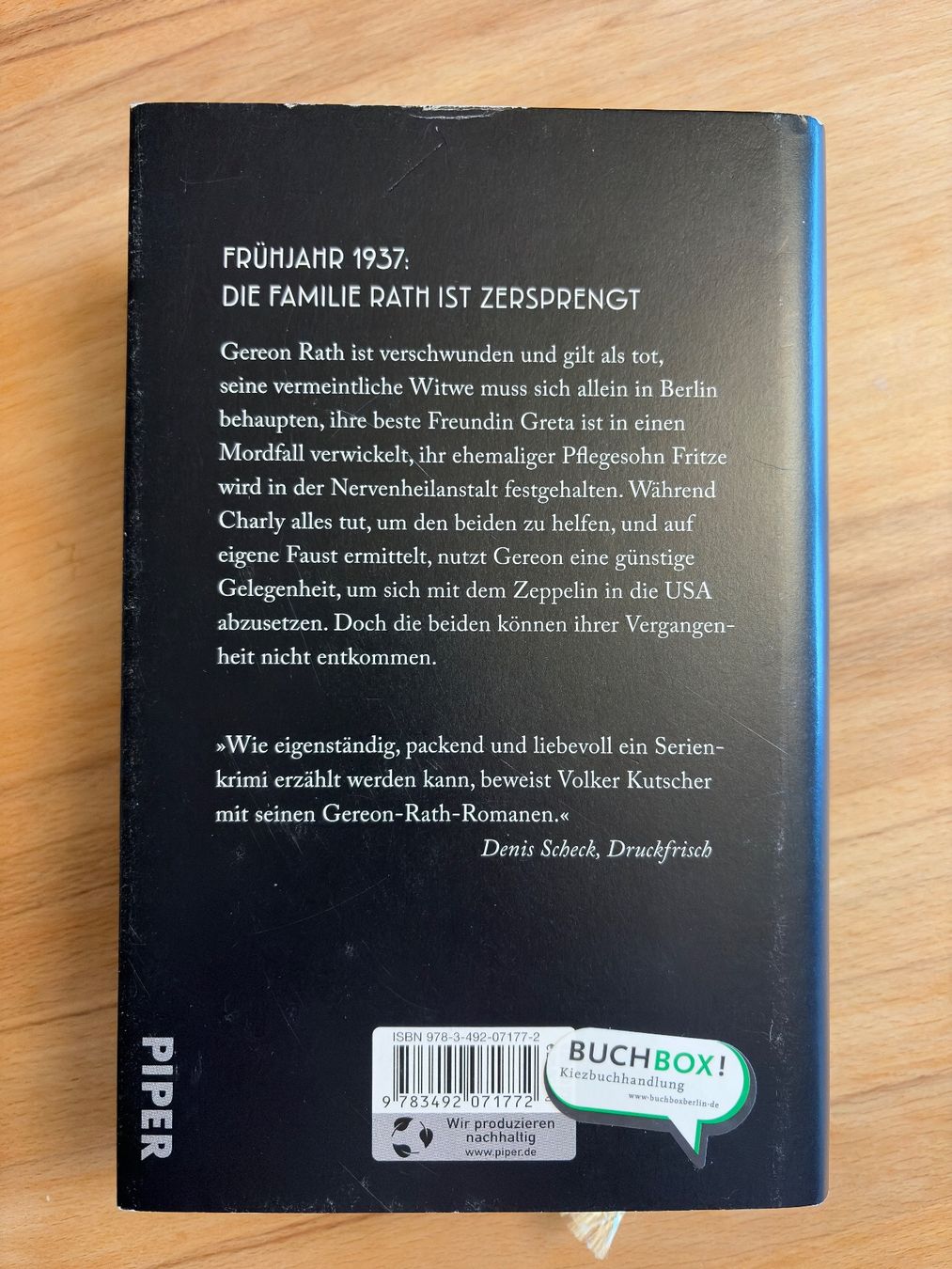 Libri: Volker Kutscher: Transatlantik – Usato da Hombrechtikon venduto da Dokmasa 1