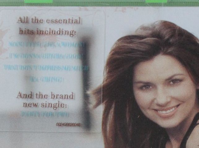 CD: SHANIA TWAIN - GREATEST HITS CD 2004 – Usato da Tübach venduto da JamesStone 7