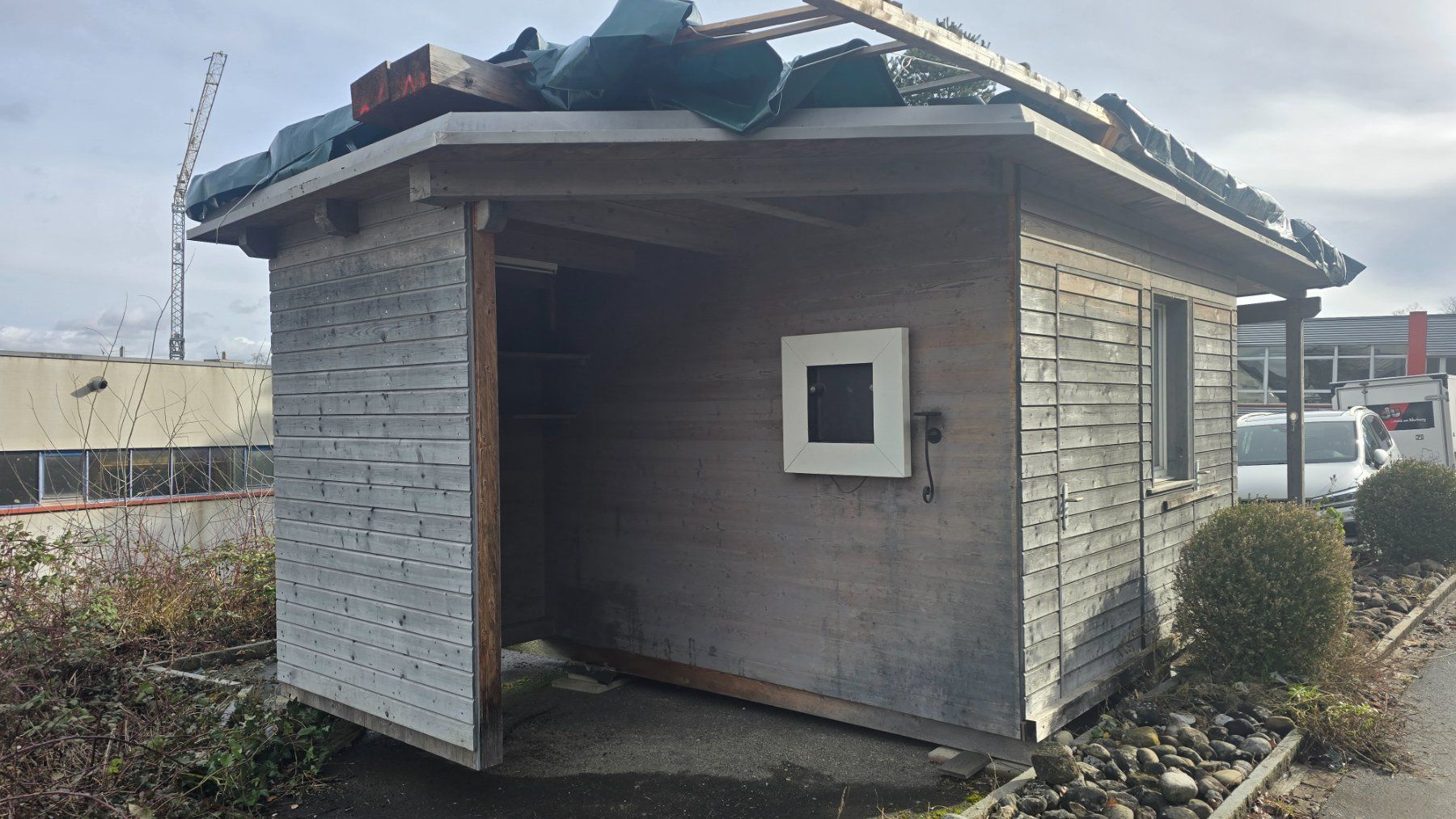 Gartenhäuser & Gewächshäuser: Gartenhaus mit 4 Zone, Dach als Gründach vorgesehen, – Gebraucht aus seuzach von lidakense 2