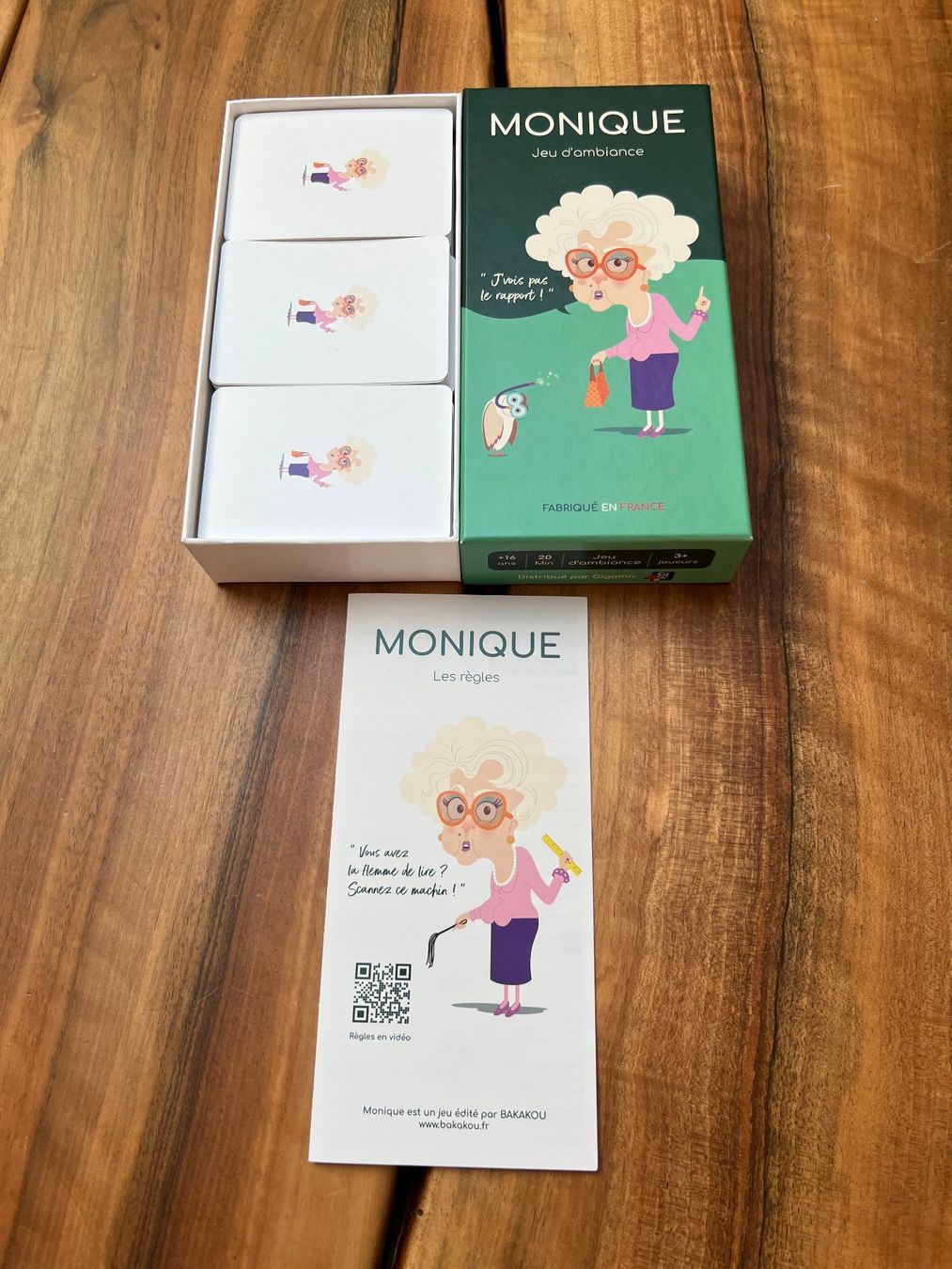 Spiele: Jeu "Monique" – Gebraucht aus Athenaz (Avusy) von Drine1971