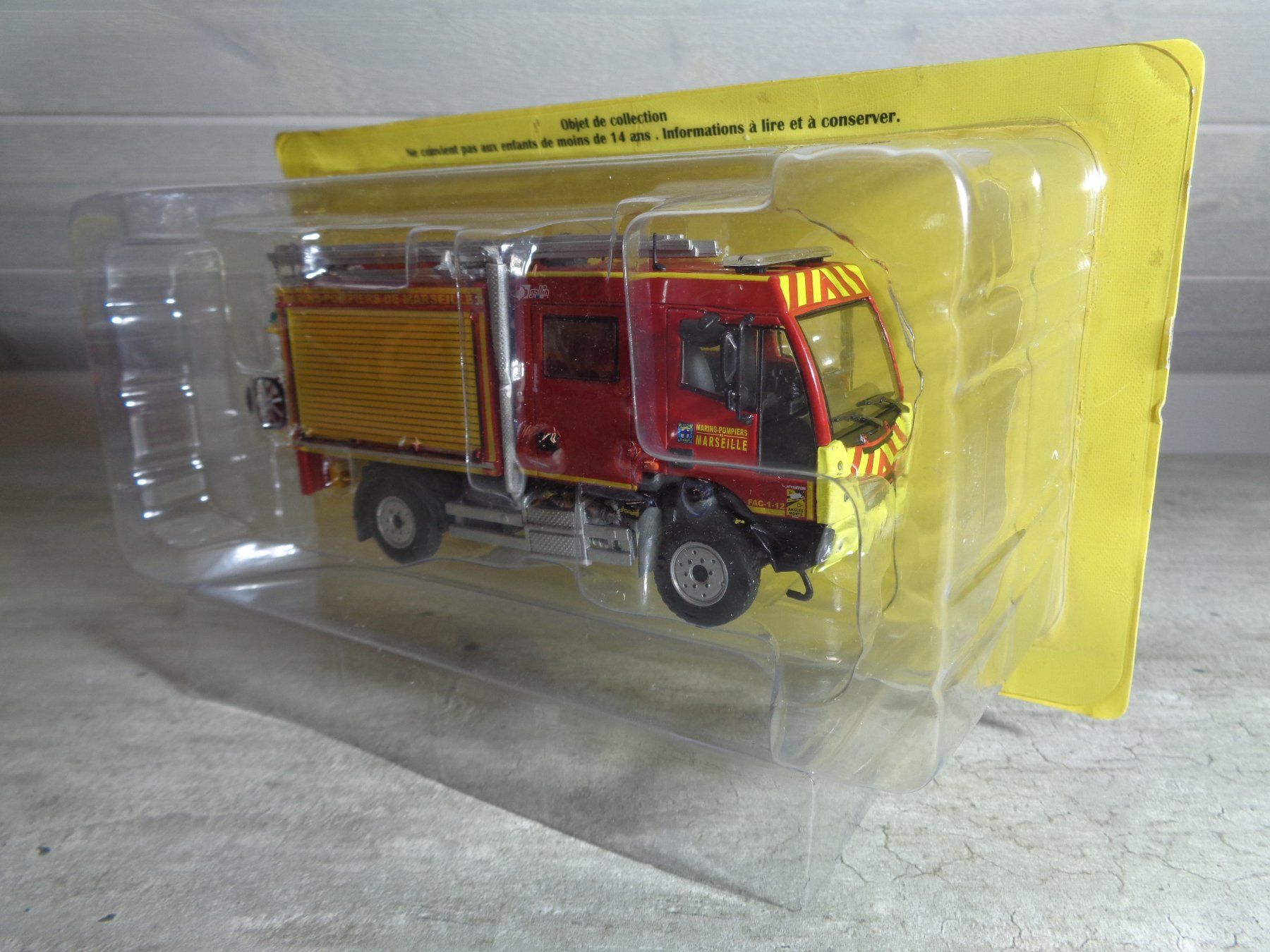 Modellbausätze & Standmodelle: Hachette 1:43 Camion Pompier Aebi MT 750 – Neu und originalverpackt aus Reconvilier von rallycar
