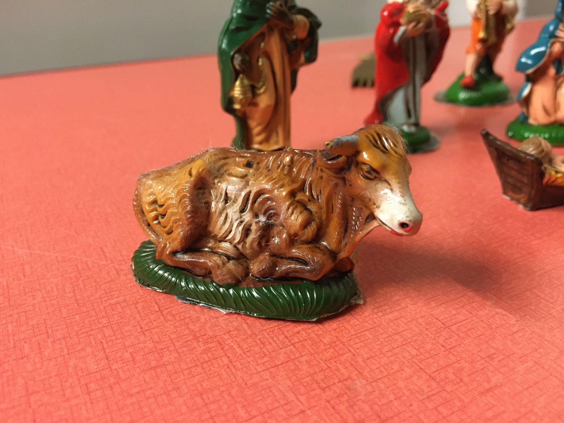 Statuette: Krippenfiguren aus Kunststoff 10 Stück. – Usato da Lanzenhäusern venduto da vic63 1