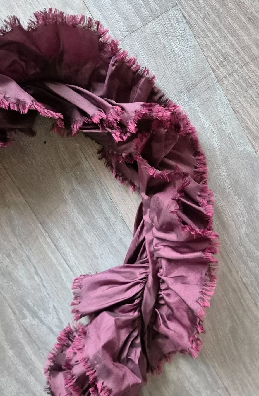 Foulards & écharpes: Foulard Rüschen altrosa beere – D'occasion à Illnau par Bab58blau 1