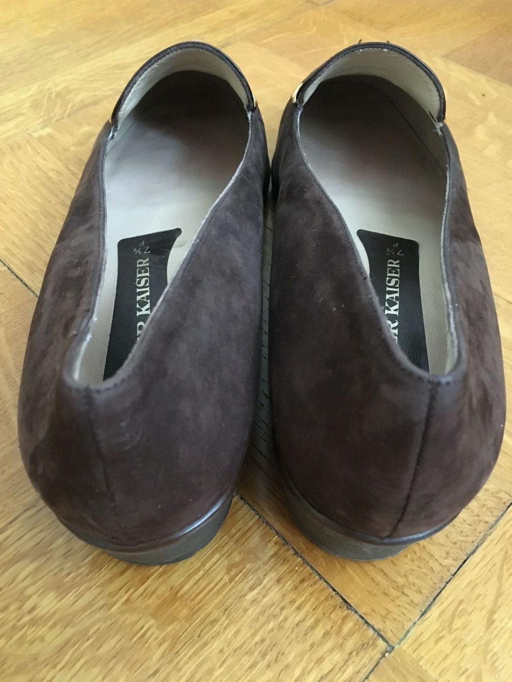 Kaiser Scarpe da donna: Schöne braune Mokassins von Peter Kaiser – Usato da Bern venduto da Smile-2707 2