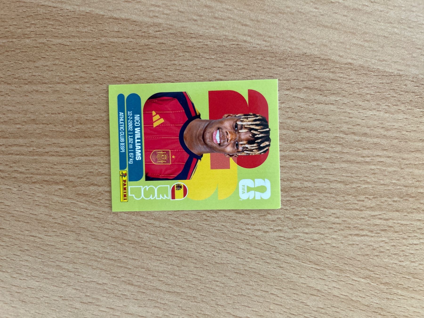 Panini Sammelbilder & Trading cards: ESP 17 - Nico Williams - Panini WM 2026 – Gebraucht aus Luzern von edu_f6hx