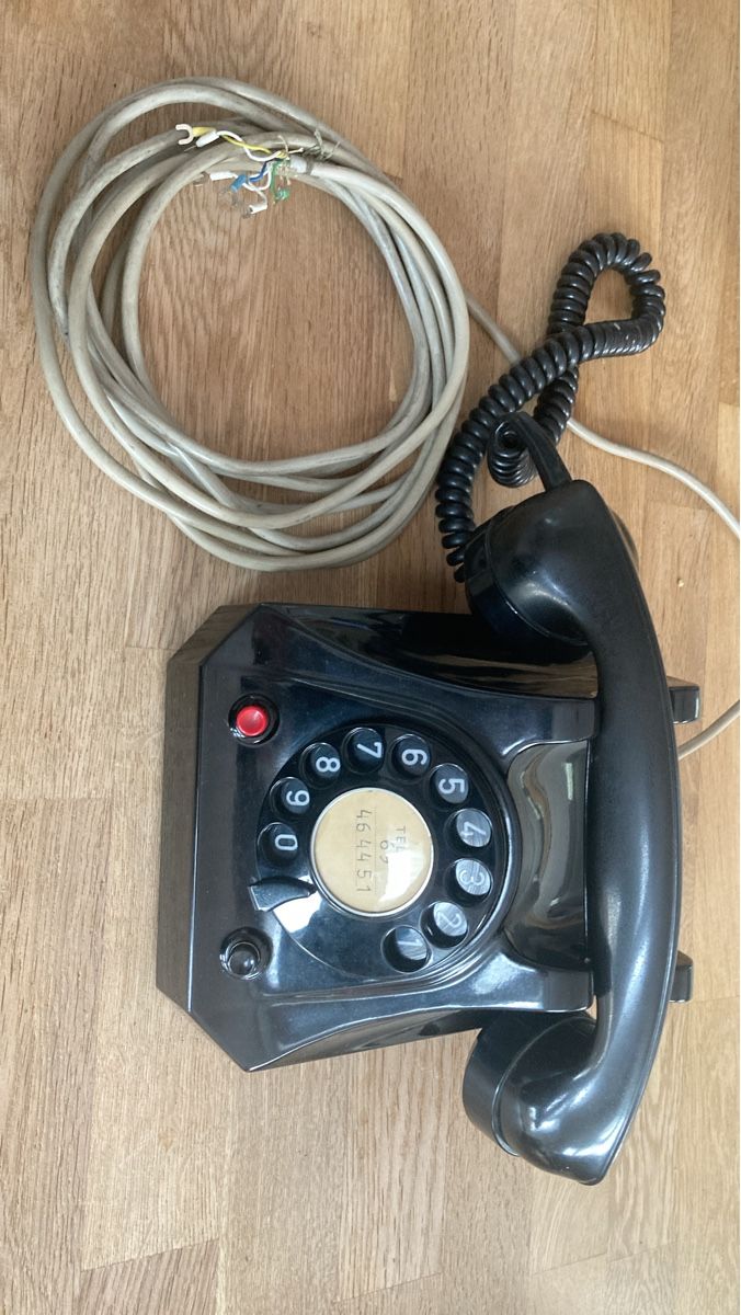 Retro Telefon, Schwarz, Vintage, Rarität (Gebraucht) in Staad SG für ...