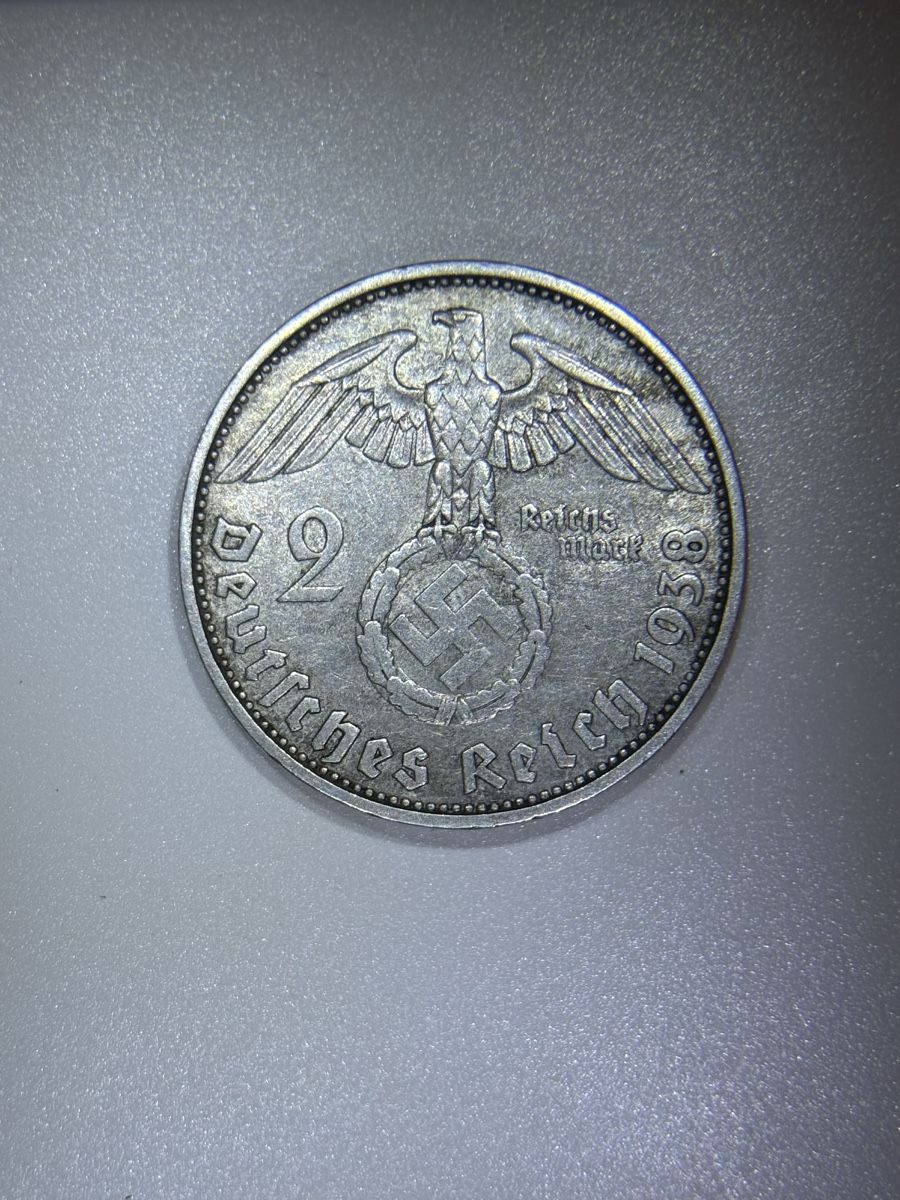 Tutti le monete: 2 Mark Hindenburg Deutsches Reich – Usato da Winterthur venduto da sutti02