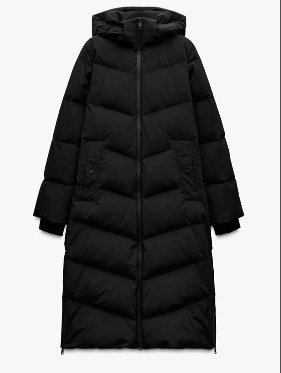 Lange Daunenjacke Damen Daunen Jacke Zara Lange Steppjacke Lange