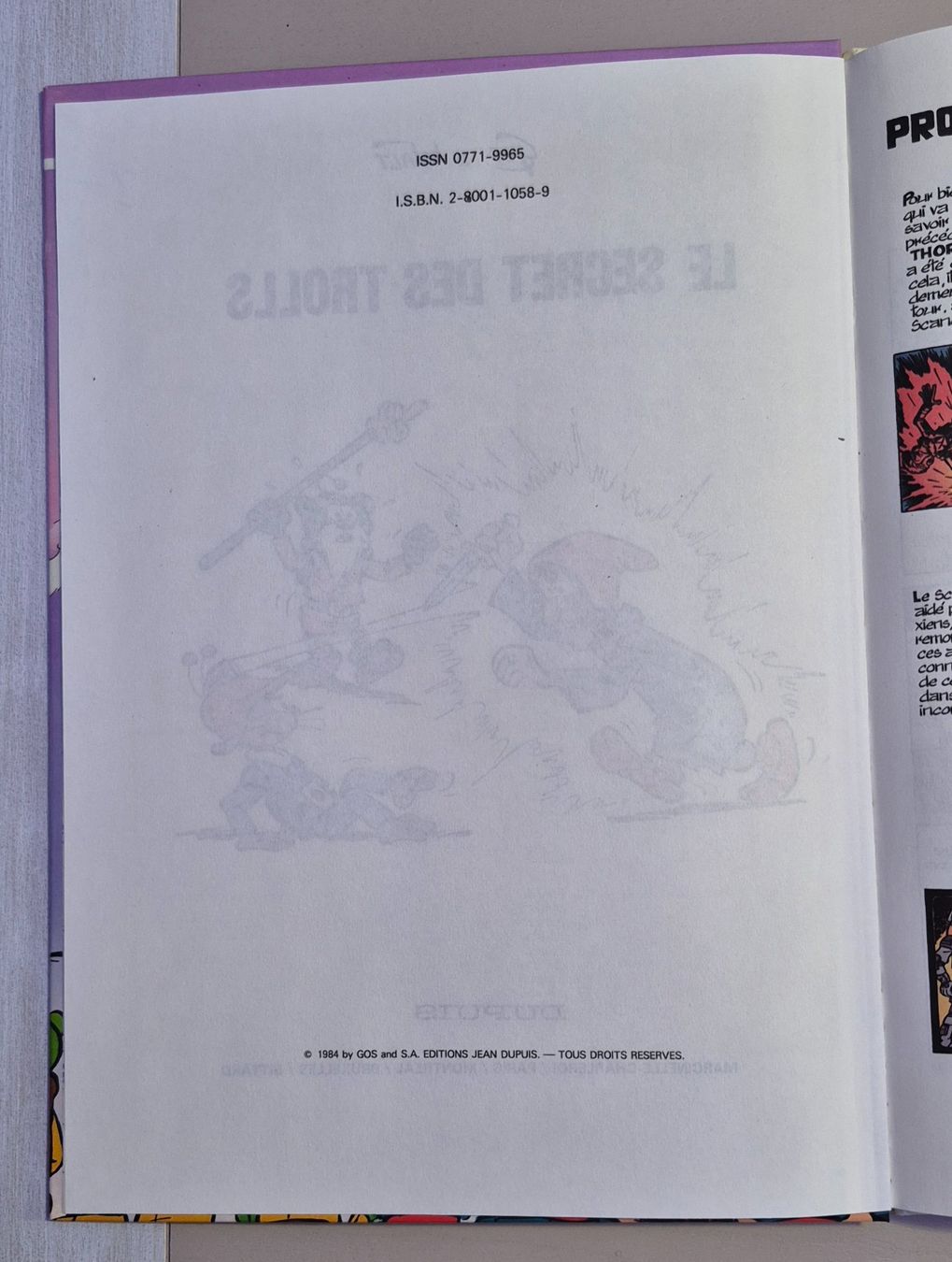 Fumetti: Le Scrameustache 13 - Le Secret des trolls - BD EO TBE – Usato da Grand-Lancy venduto da loi_599y 2