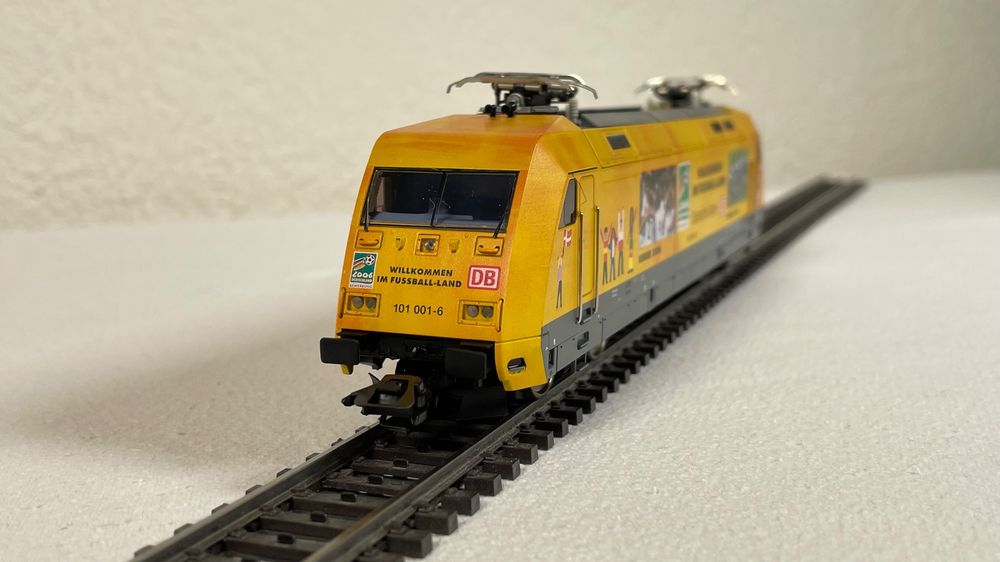 Locomotive Électrique Märklin BR 101 DB AG - Édition Anniversaire 110 Ans, Digital Avec Son, Échelle HO