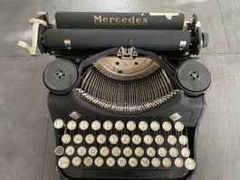 Schreibmaschine Mercedes Thüringen ca. 100 Jahre alt