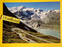 Sustenstrasse Gletscherrank Steingletscher, Gwächtenhorn..