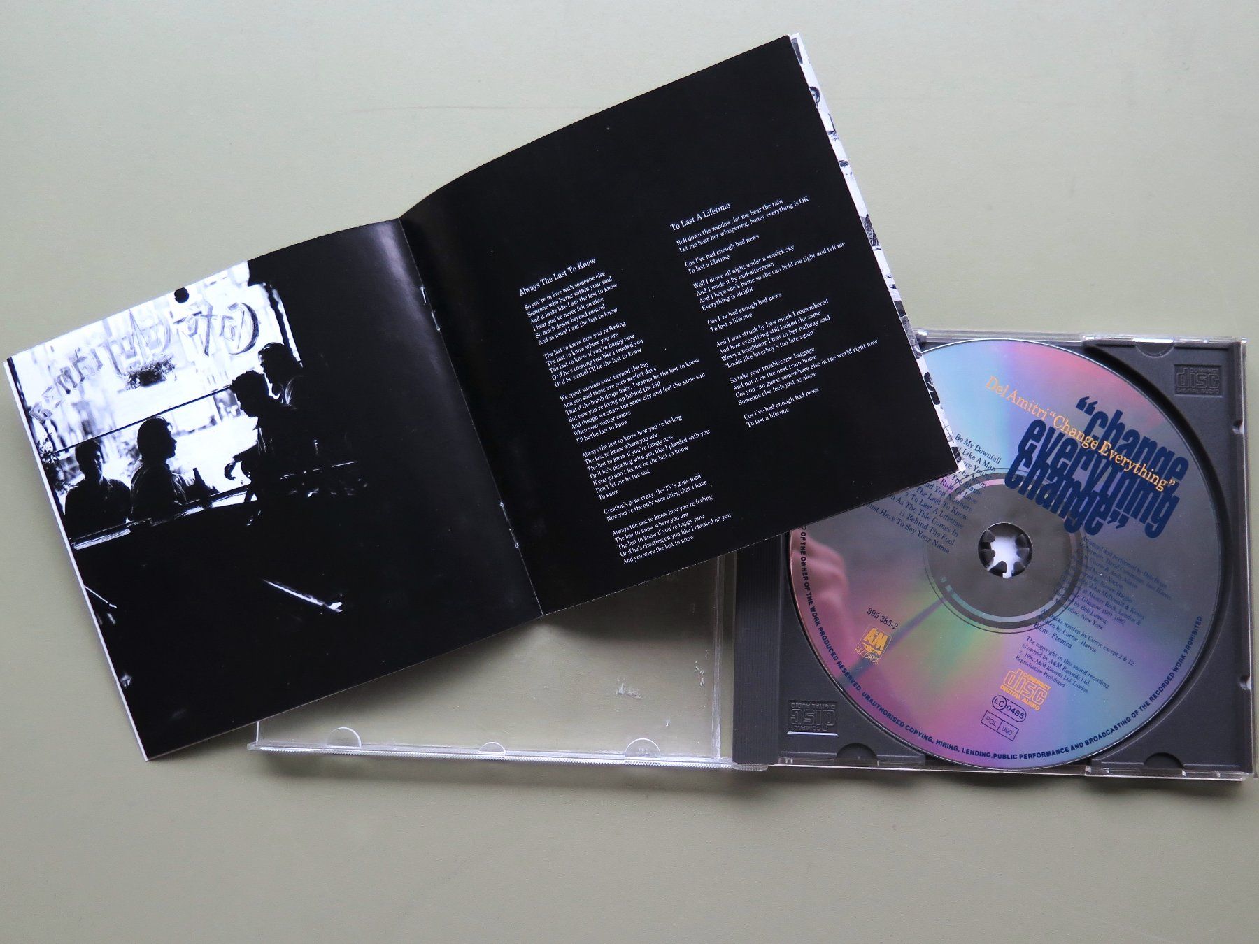 CD: (p) CD DEL AMITRI: Change everything, 1992 – Usato da Bern venduto da Balzamico 2