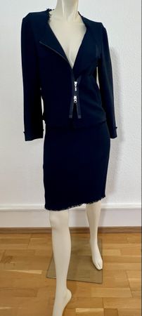 ✨ Elegantes Escada Sport Damen-Kostüm dunkelblau Gr. 36 ✨