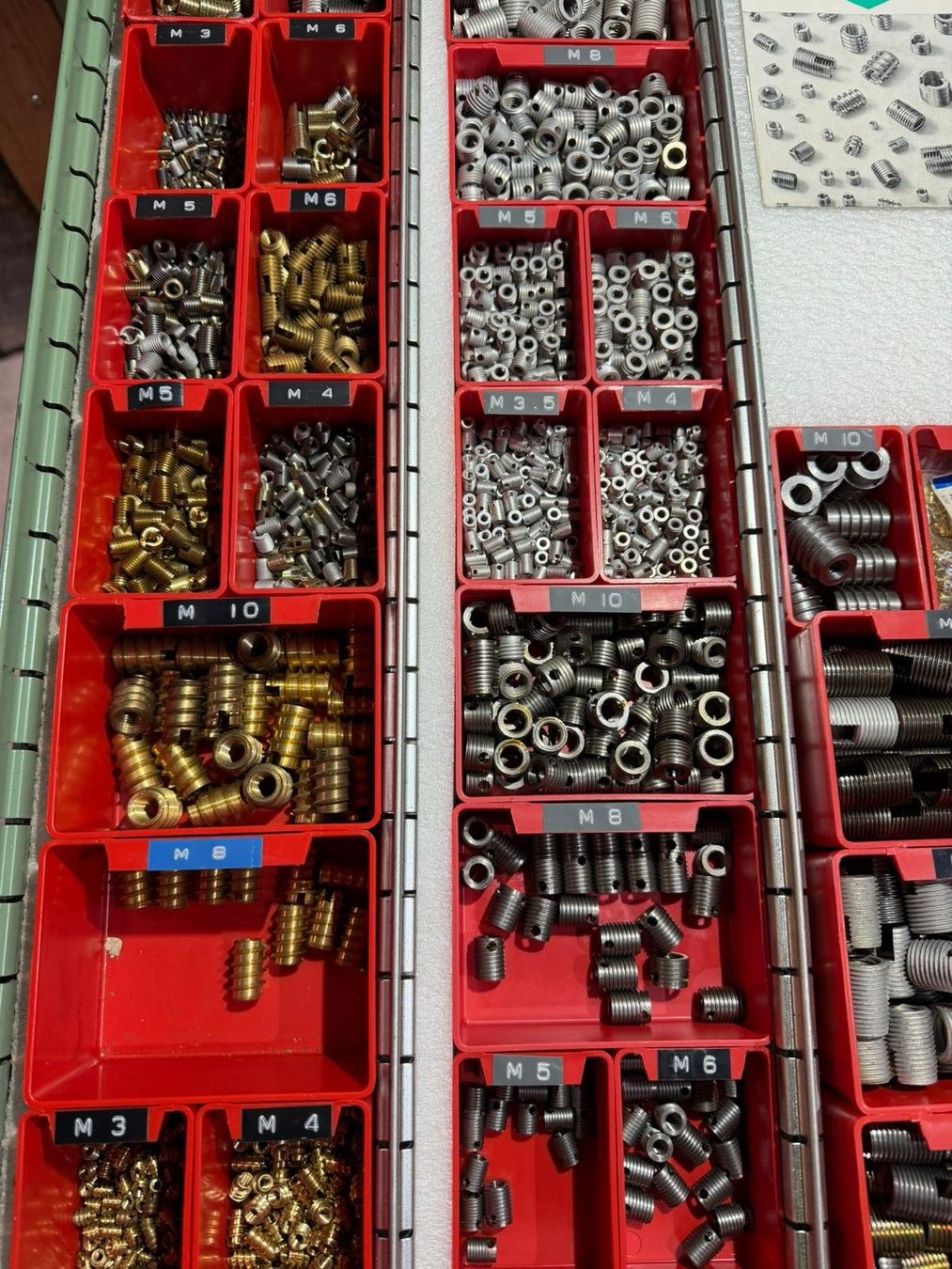 Tutti gli attrezzi: Schrauben & Gewindeeinsätzen M3-M10 – Usato da Buchs AG venduto da Werkstatt-Shop 2
