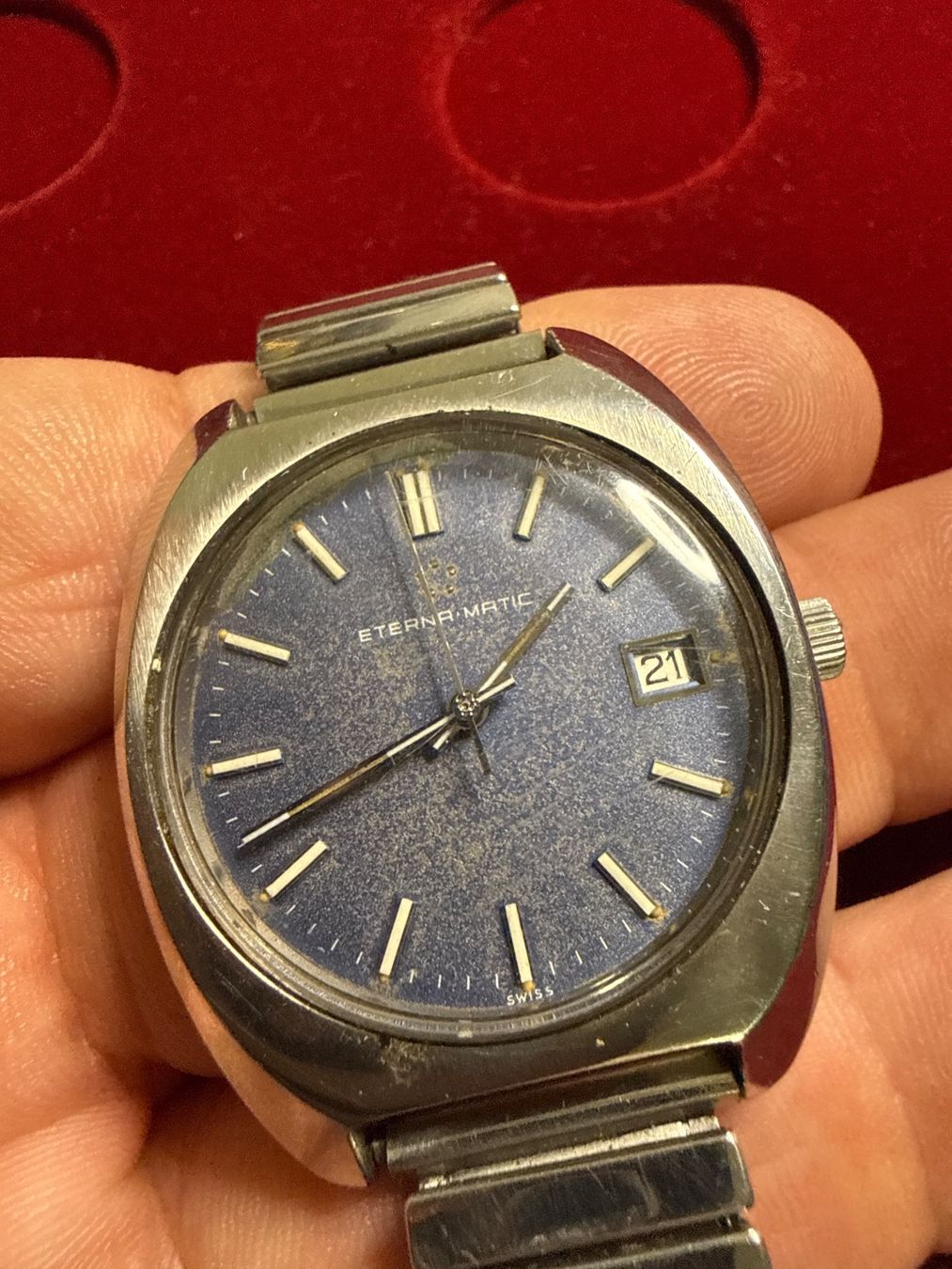 Eterna Montres: Eterna Matic Vintage 34 mm – D'occasion à Pfeffingen par Allhandelklgwatches