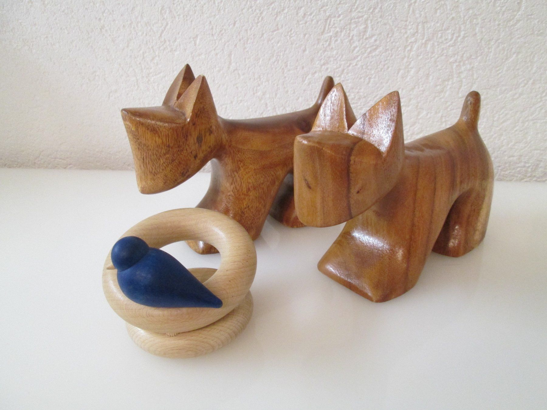 Statuette: 3 Аntike Holzfiguren – Usato da Movelier venduto da ddomenika