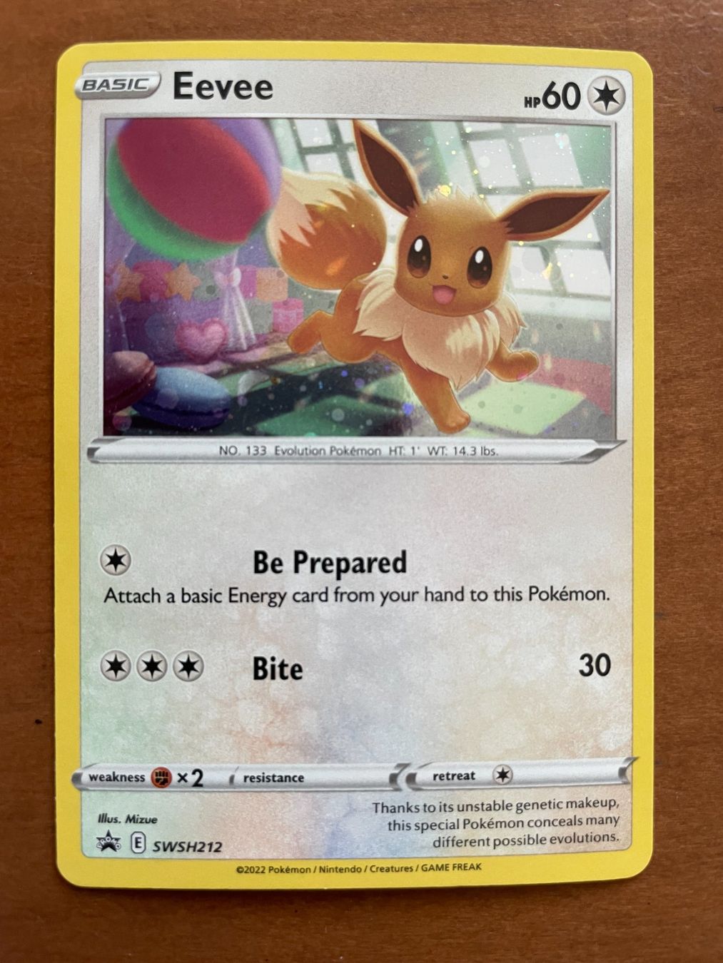 Pokémon Carte collezionabili: Pokemon Eevee Holo (Versand gratis) – Nuovo (secondo la descrizione) da Chur venduto da Angerson