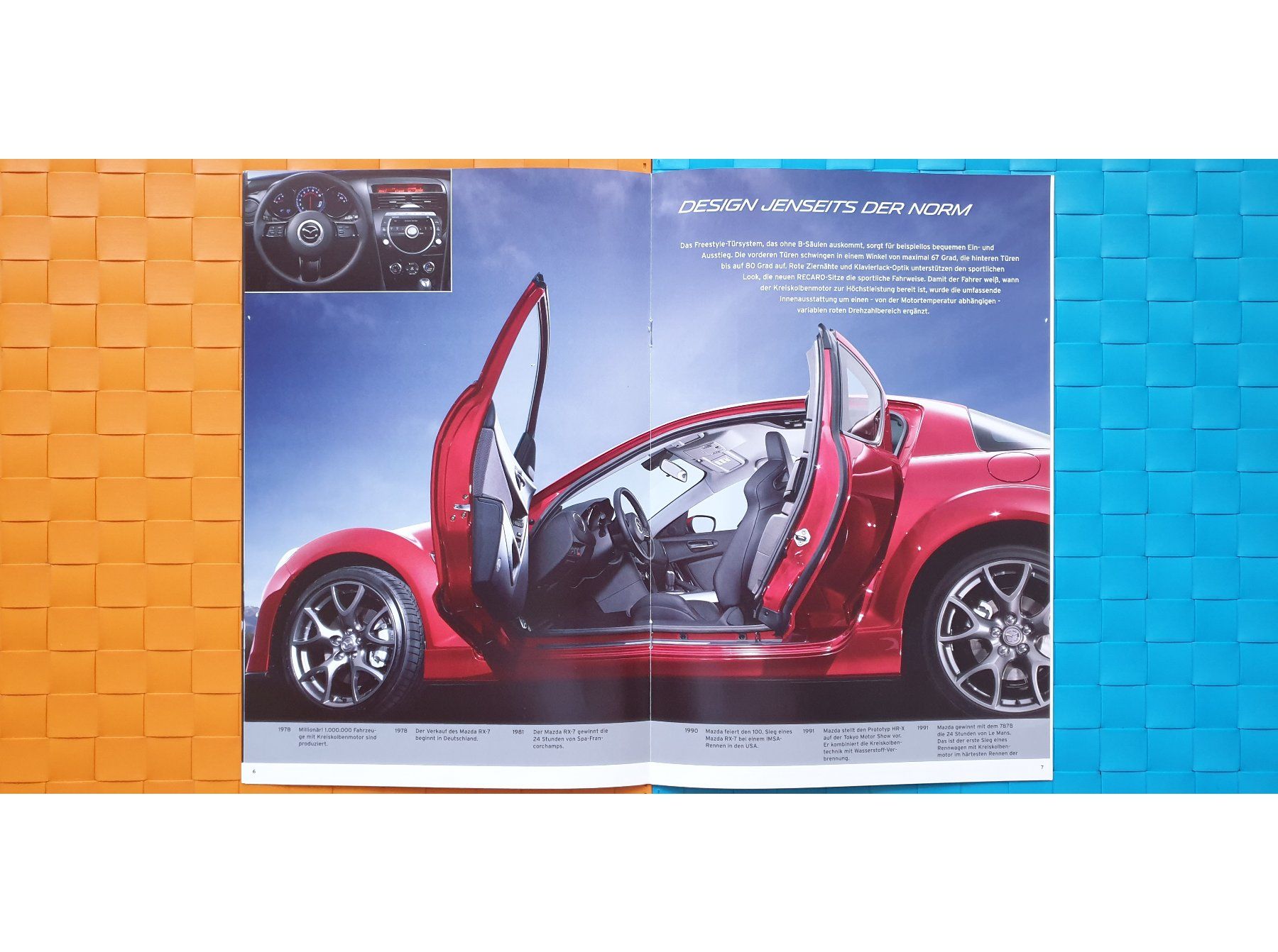 Mazda Documenti: MAZDA RX-8 - Prospekt / Katalog / Broschüre – Nuovo (secondo la descrizione) da Viganello venduto da CARLiteratur 2