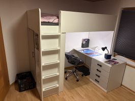Hochbett IKEA inkl. Matraze