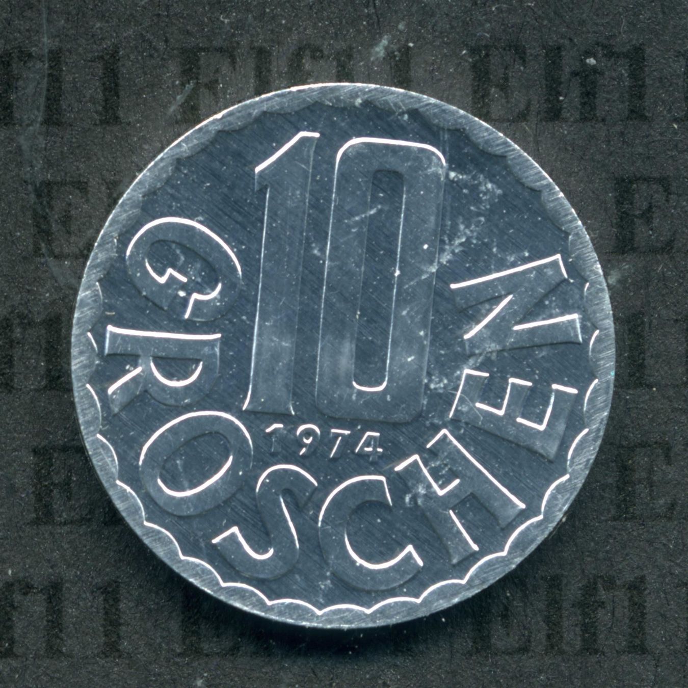 Tutti le monete: ATS___0.10 1974 stgl 10 Groschen – Nuovo (secondo la descrizione) da Widnau venduto da Elf11