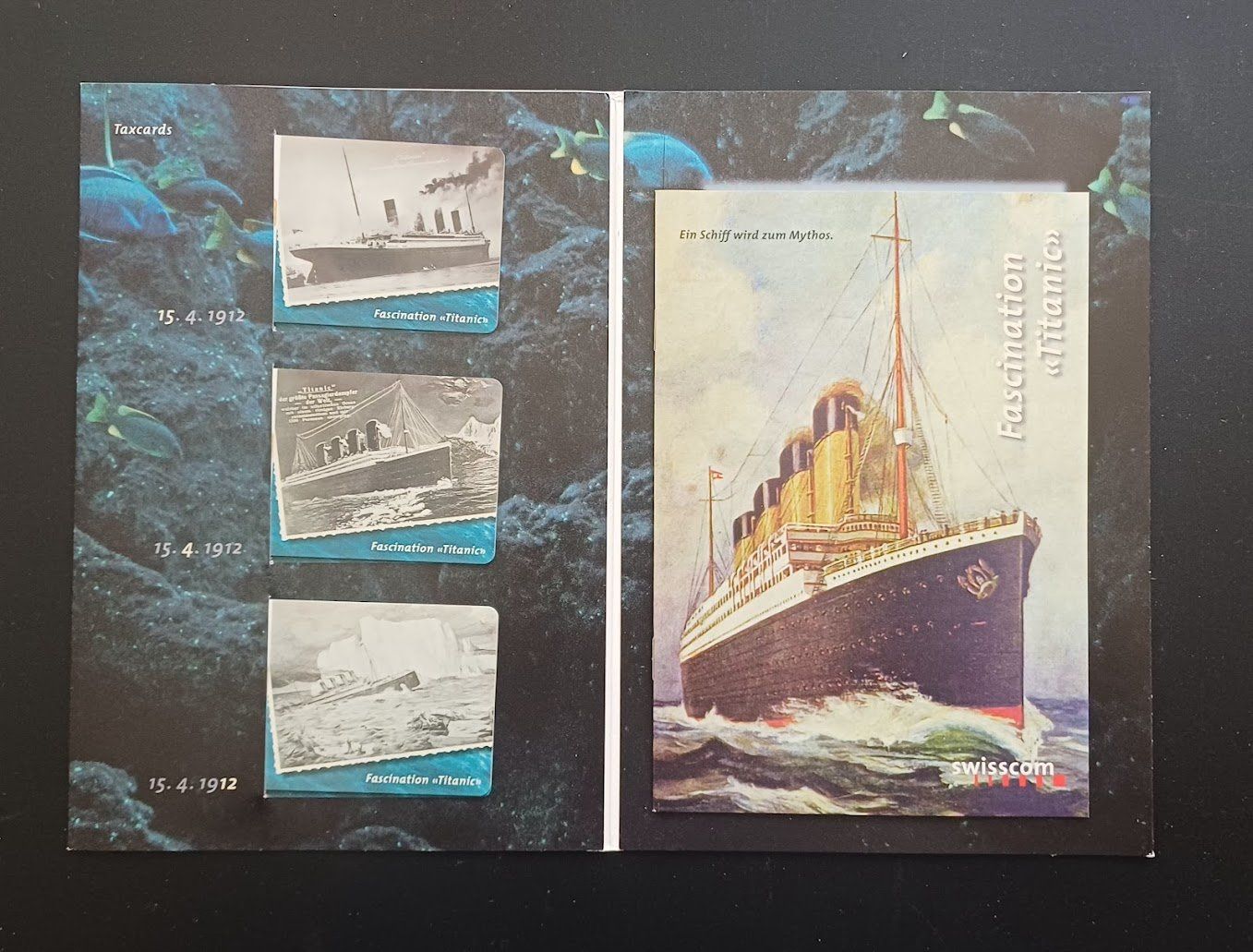 Swisscom Schede telefoniche: TITANIC   TAXCARDSET – Usato da VISP venduto da LARGO1991 1