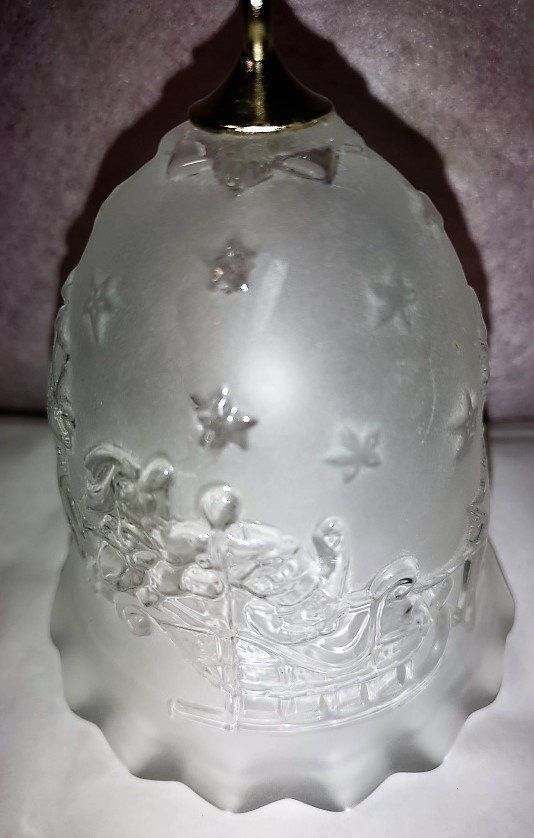 Campanacci mucche: Weihnachtsglocke Glas – Usato da Lutzenberg venduto da Pinschi01 2
